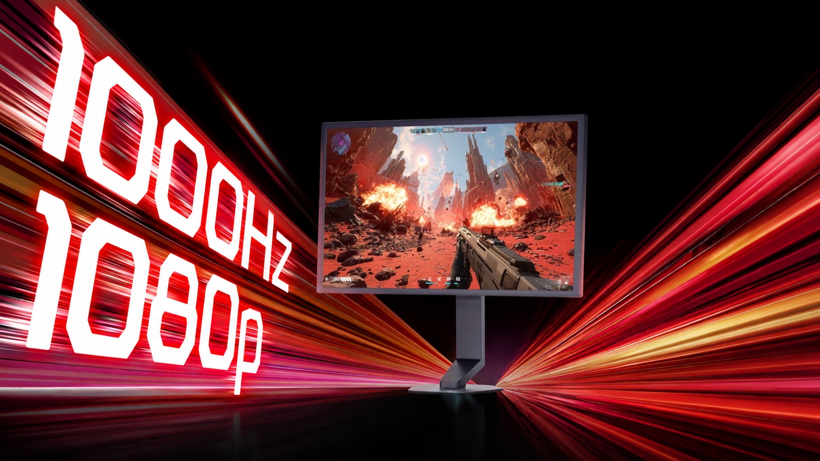 LG pokazało monitor 1000 Hz. To pierwszy taki sprzęt na świecie