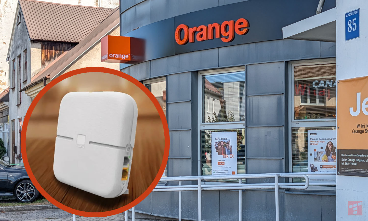 Orange: światłowód 8 Gb/s przez rok za darmo. Zasięg w nowych miastach