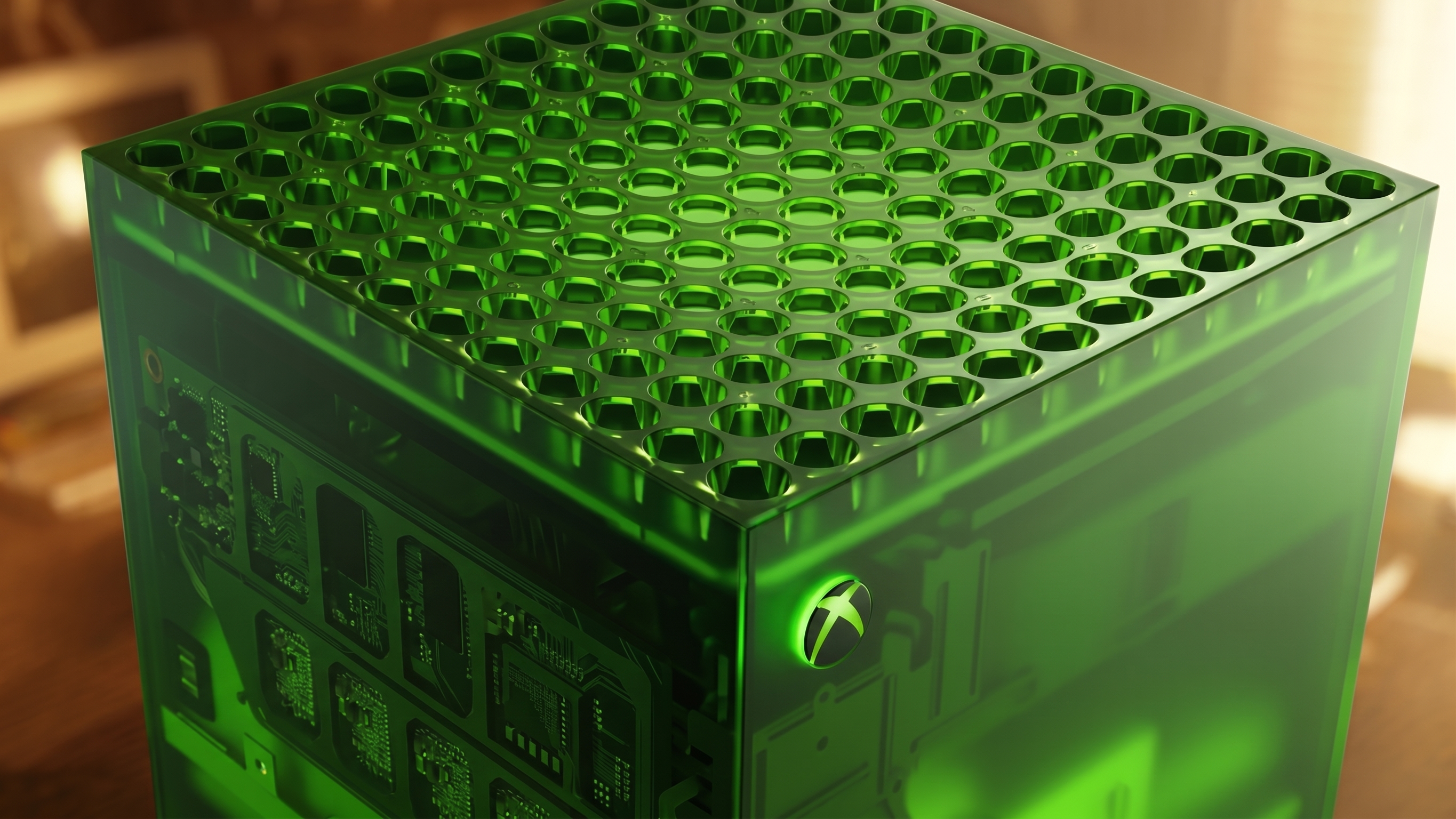 Xbox Series X25 w kolorze Translucent Green. Już ostrzę na nią zęby