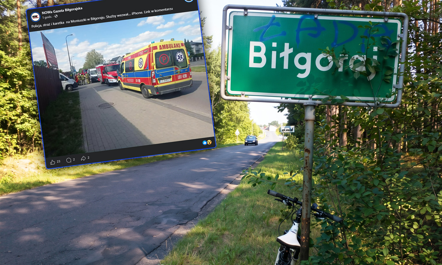 IPhone wezwał policję, straż i karetkę. Biłgoraj w szoku