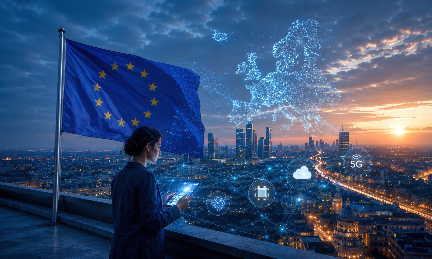 Cyfrowa Europa przyspiesza. Ale to wciąż za mało, by dogonić świat
