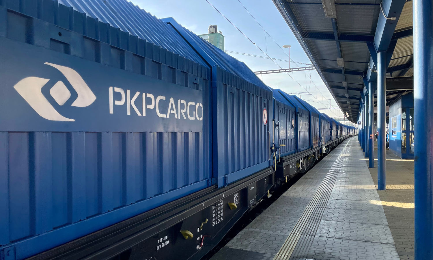 Podrzucili to na polski wagon. Wcześniej był na Białorusi i Ukrainie