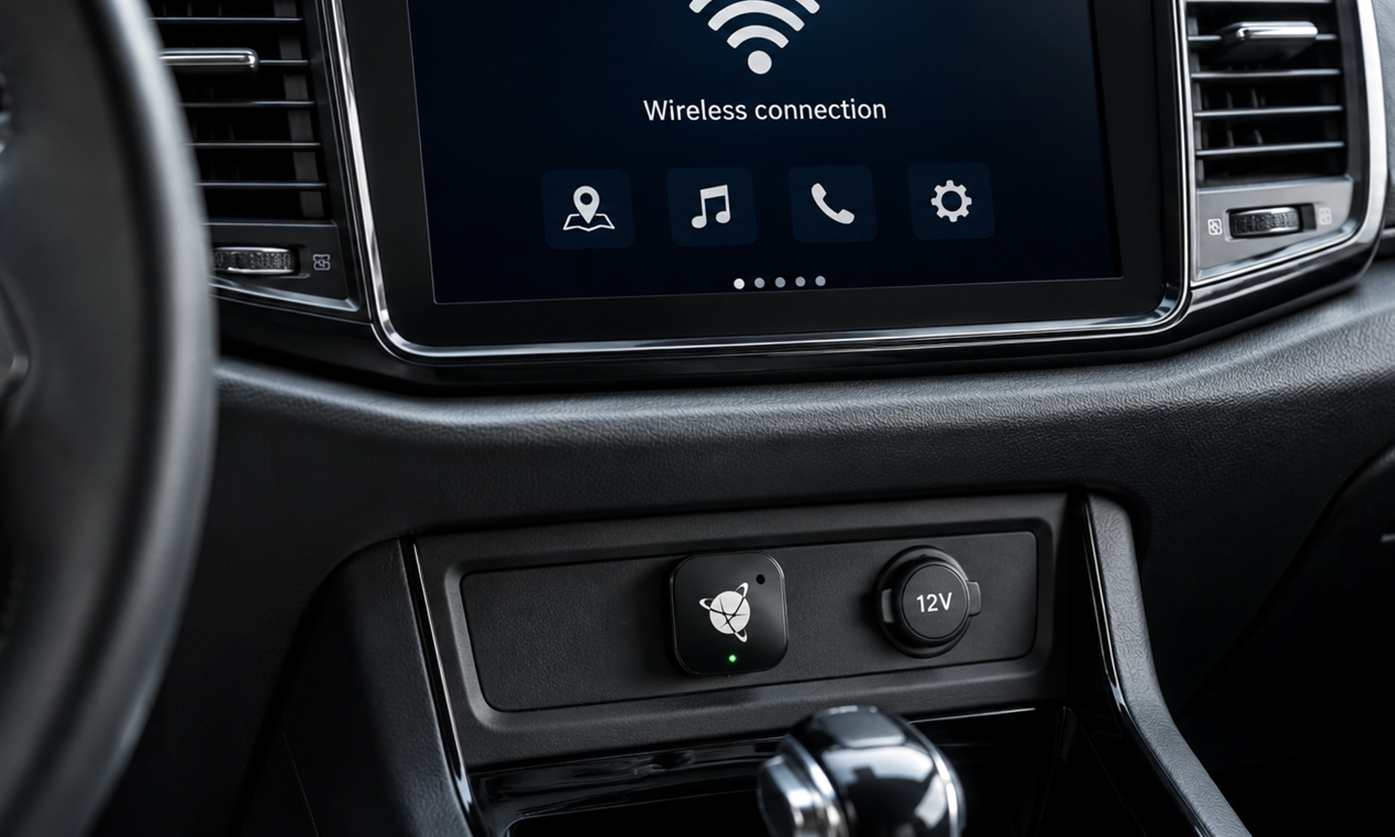 Ten maluch dopali ci CarPlay i Android Auto w samochodzie, a kosztuje grosze