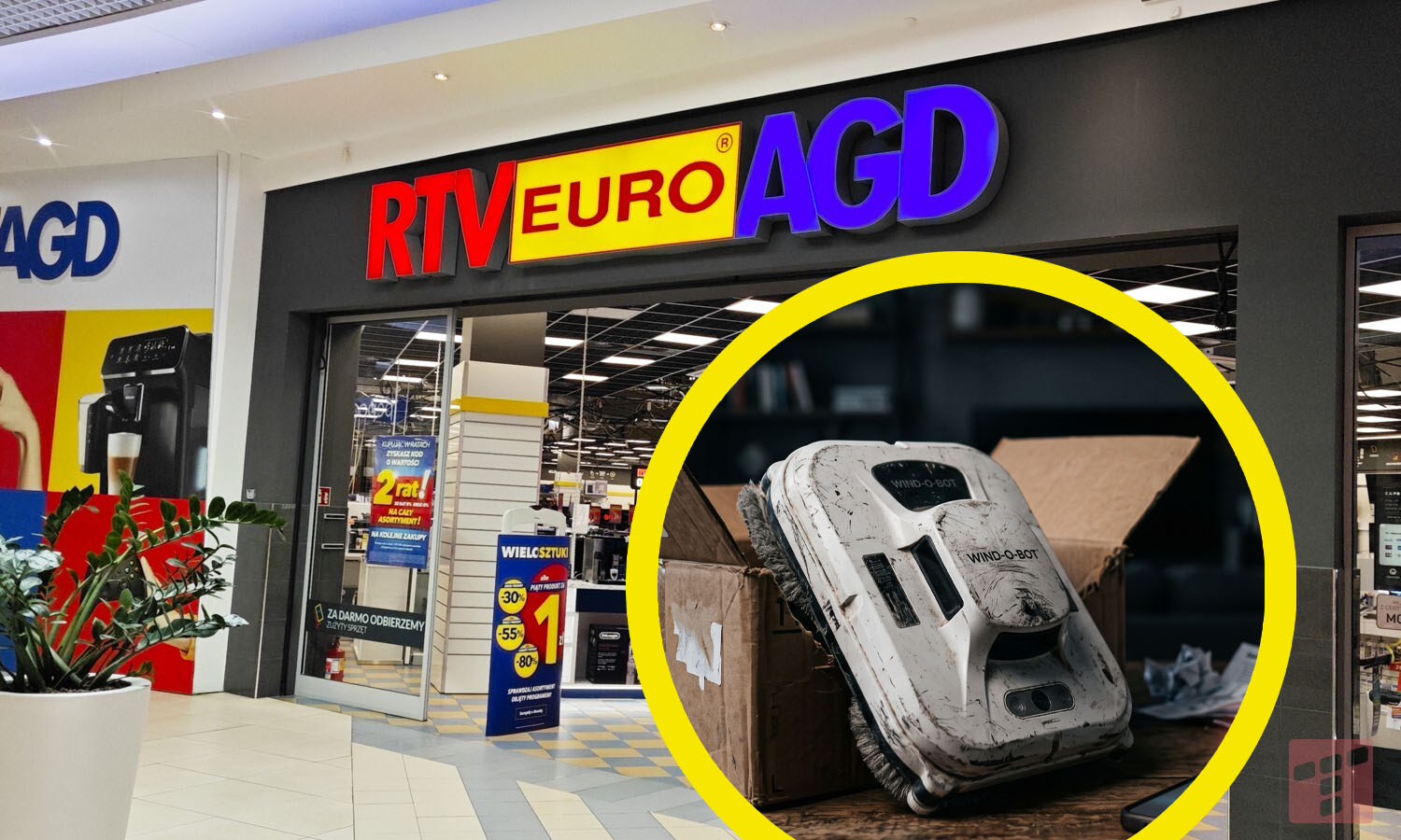 RTV Euro AGD pali głupa. Dostał cudzy złom i obce dokumenty