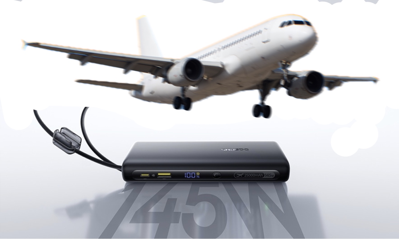 Pojemny i szybki powerbank za gorsze. Zabierzesz go nawet do samolotu