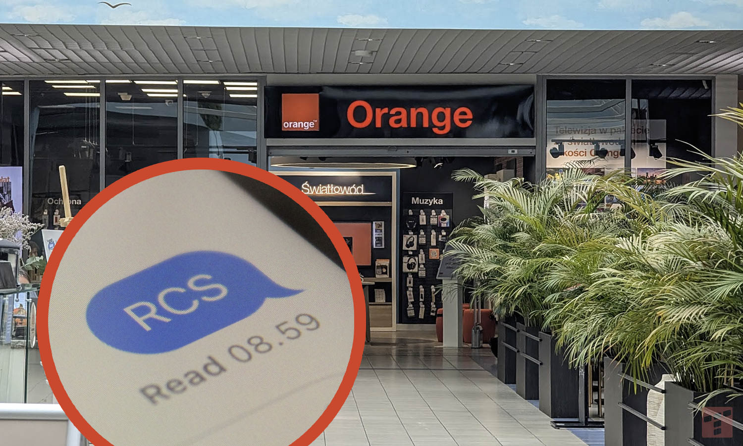 Orange włącza RCS. Wiadomości wskoczą na wyższy poziom