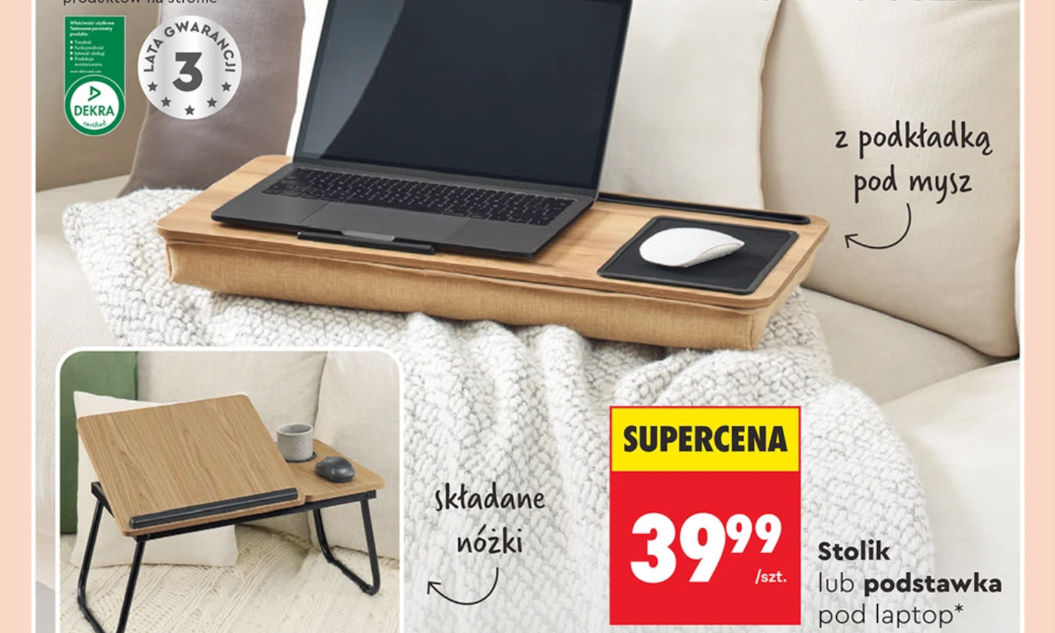 Biedronka z hitem za 39,99 zł. Laptop ci podziękuje