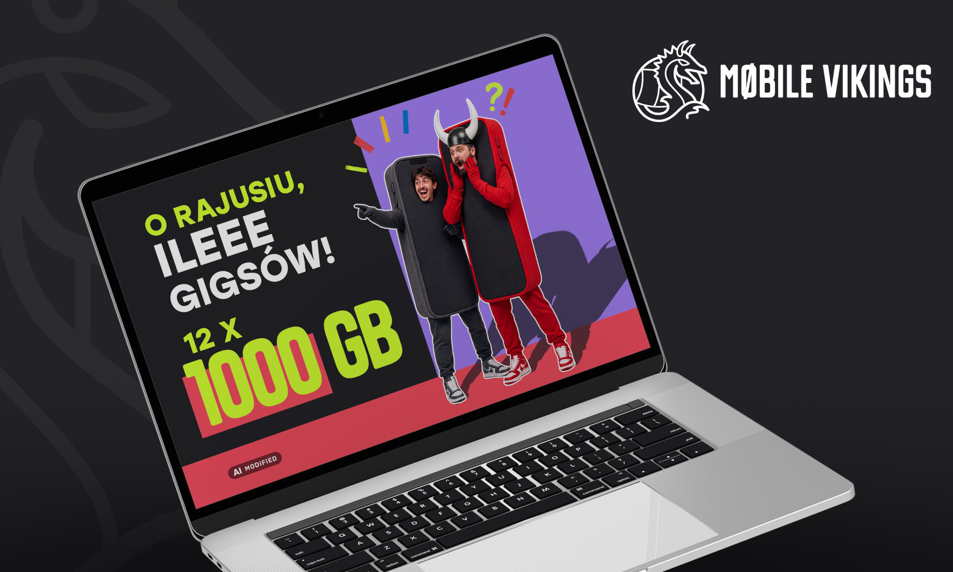 Mobile Vikings rozjeżdża Orange. Aż 12 000 GB za darmo