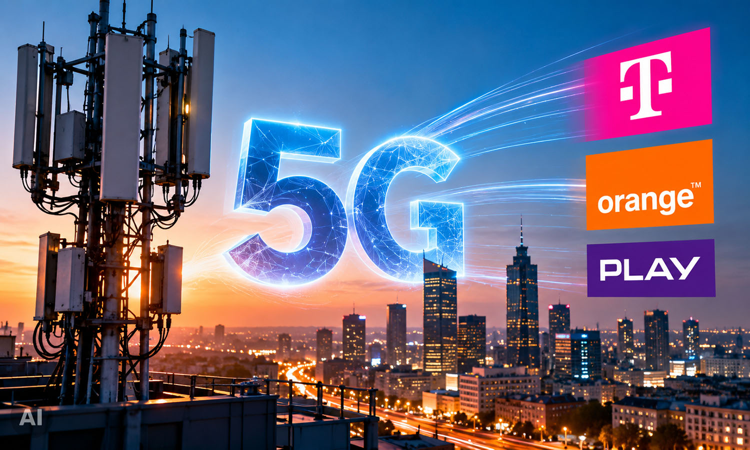 5G w Polsce błyszczy. Trzy sieci zdobyły światową nagrodę