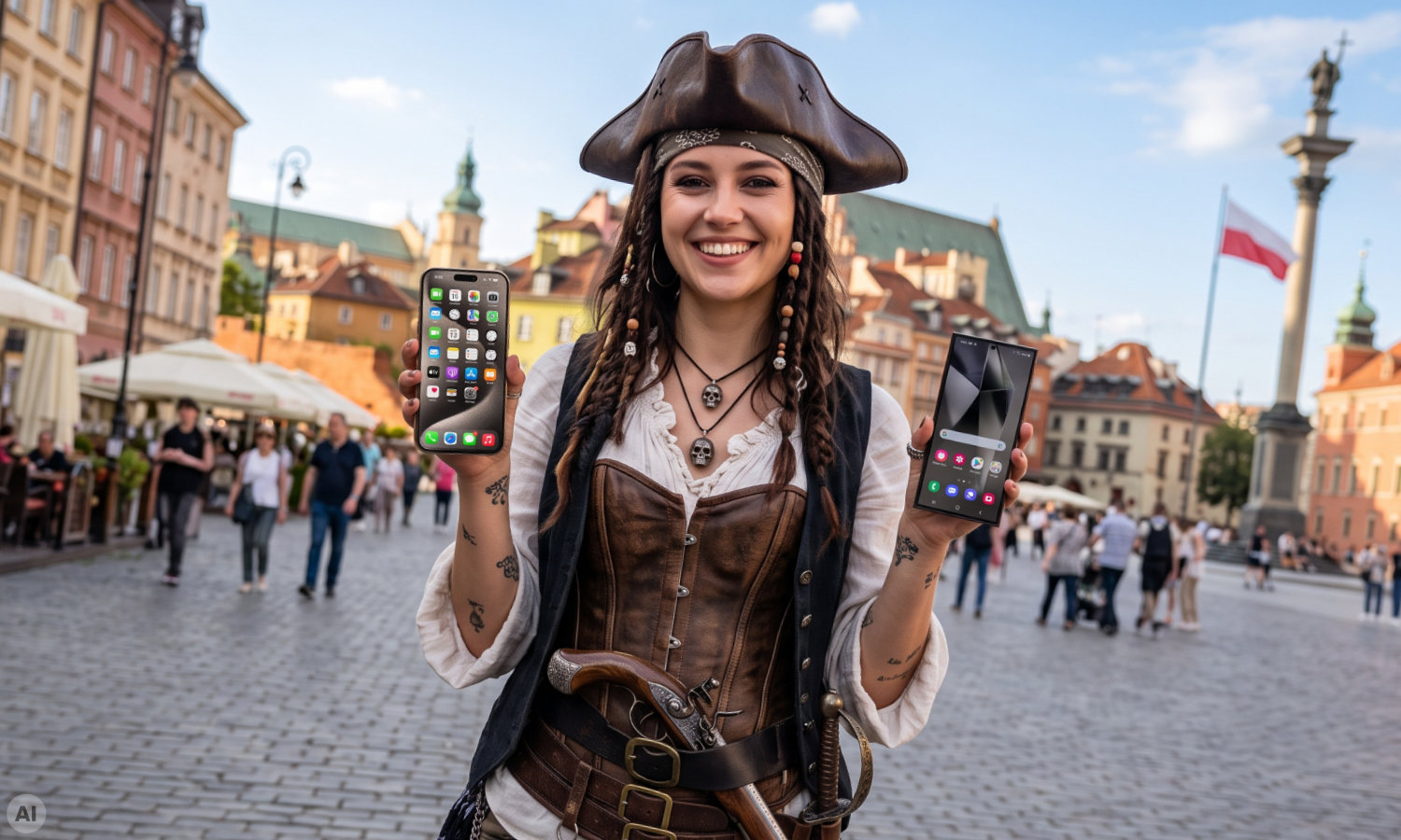 Polscy piraci wybierają takie telefony. Spore zaskoczenie