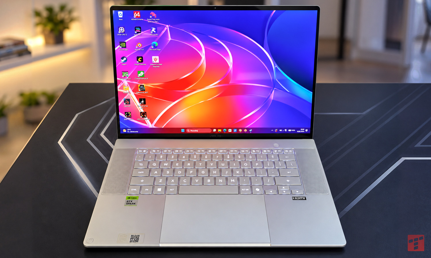 Test Asus ProArt P16 H7607 RTX Spark. Największy wróg MacBook Pro
