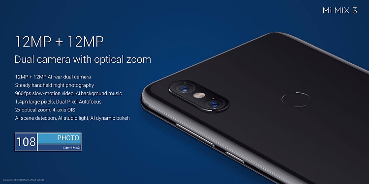 Xiaomi Mi Mix 3 oficjalnie zaprezentowany - slidery wracają na rynek