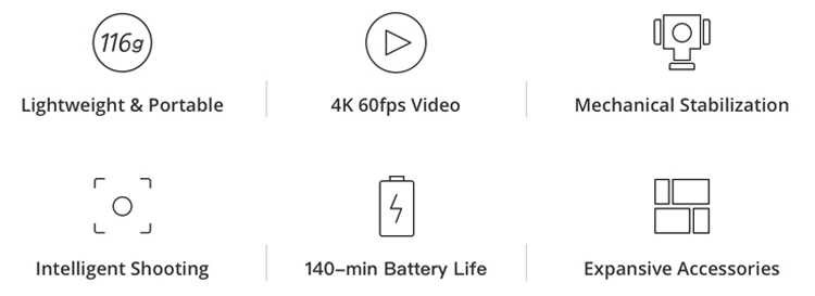DJI Osmo Pocket - najmniejsza kamera z gimbalem na rynku