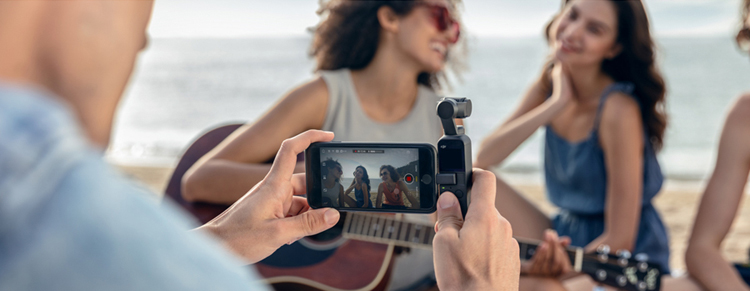 DJI Osmo Pocket - najmniejsza kamera z gimbalem na rynku