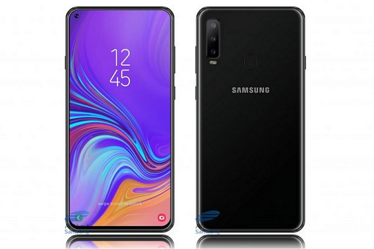 Samsung Galaxy A8s z ekranem BOE. Ta sama firma produkuje wyświetlacze dla Huaweia
