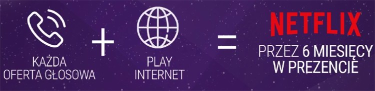 Netflix dołącza do oferty Play Internet. Start już jutro