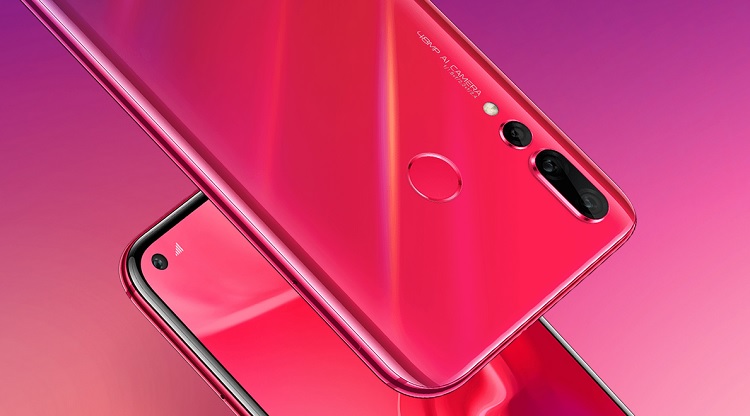 Huawei Nova 4 oficjalnie zaprezentowany. Cztery aparaty i wcięcie w ekranie jak w Samsungu