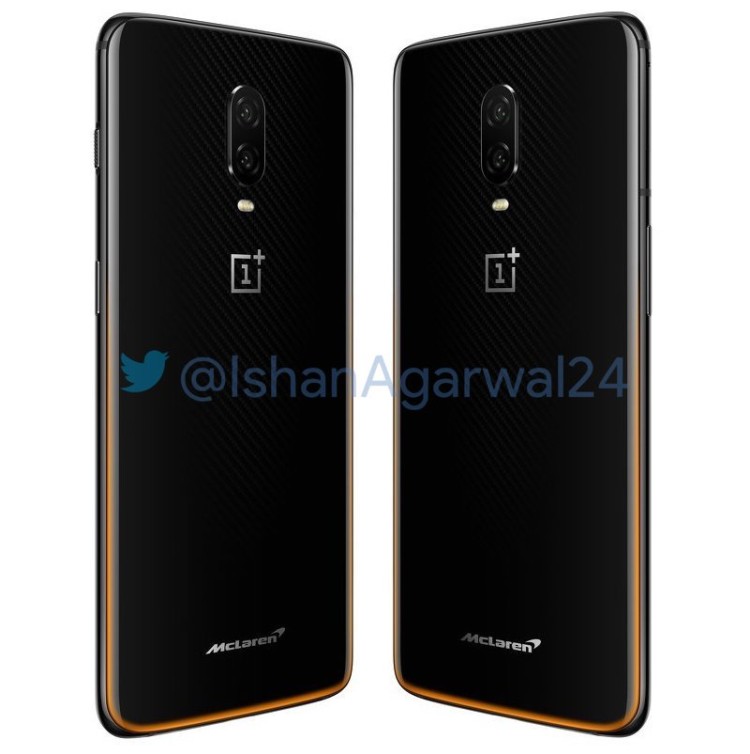 OnePlus 6T McLaren Editiona na renderach - zmiany w stosunku do zwykłego 6T niewielkie, ale mogą się podobać