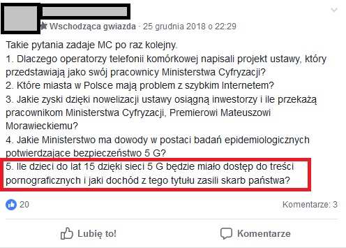 Posłowie Kukiz'15 składają interpelacje w sprawie sieci 5G
