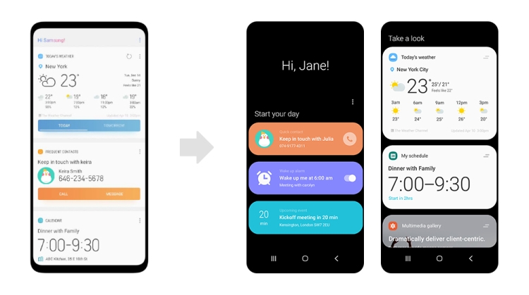 Tak wygląda Samsung Galaxy S10. Producent pokazał zdjęcia smartfonu przy okazji prezentacji interfejsu One UI