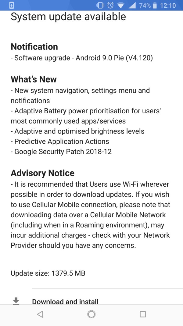 Nokia 8 Sirocco w końcu dostała Androida Pie w stabilnej wersji
