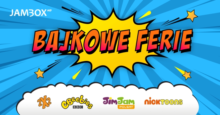 Telewizja Jambox odkoduje kanały z bajkami na ferie zimowe