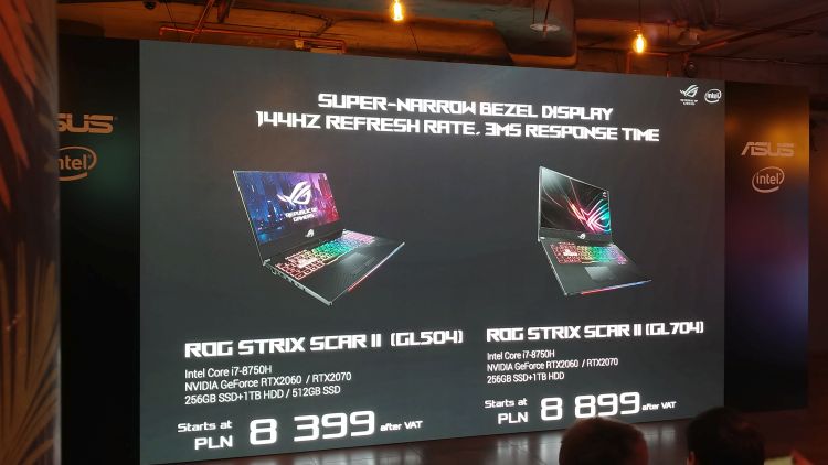 Asus sypie nowościami sprzętowymi. Przenośne komputery z targów CES 2019 wkrótce w Polsce. Znamy niektóre ceny