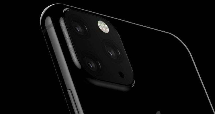 iPhone 11 z trzema aparatami ułożonymi w kwadracie. Gdzieś to już było...