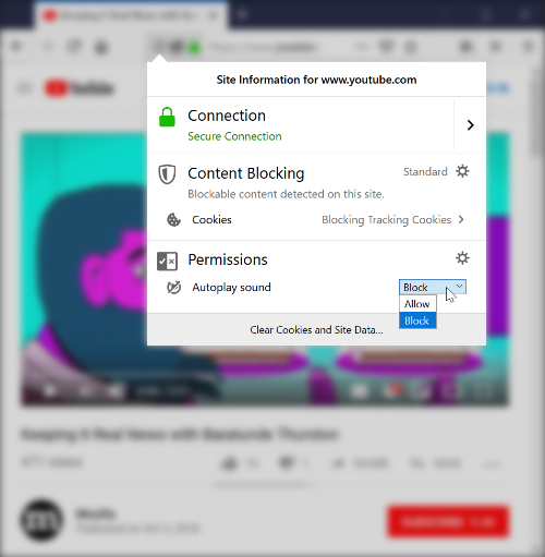 Lubisz jak strona internetowa włącza Ci reklamę wideo z dźwiękiem? Mozilla też nie. I będzie z tym walczyć