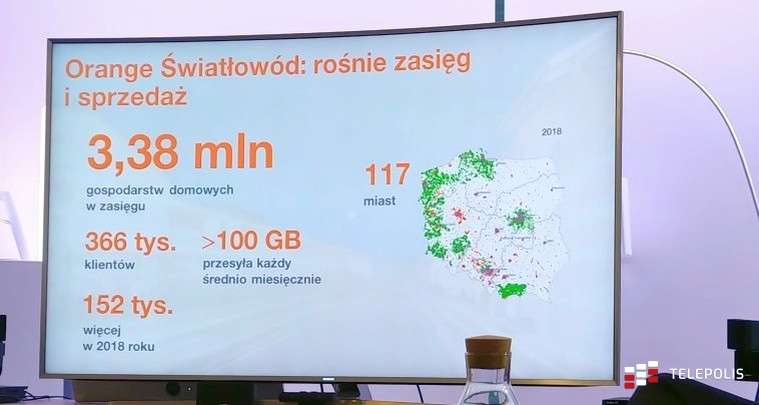 Orange Polska chwali się bardzo dobrymi wynikami za 2018 rok. Wzrost liczby klientów i EBITDA