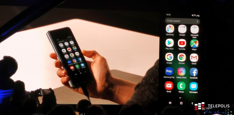 Samsung Galaxy Fold - składany smartfon z 6 aparatami i 12 GB pamięci RAM