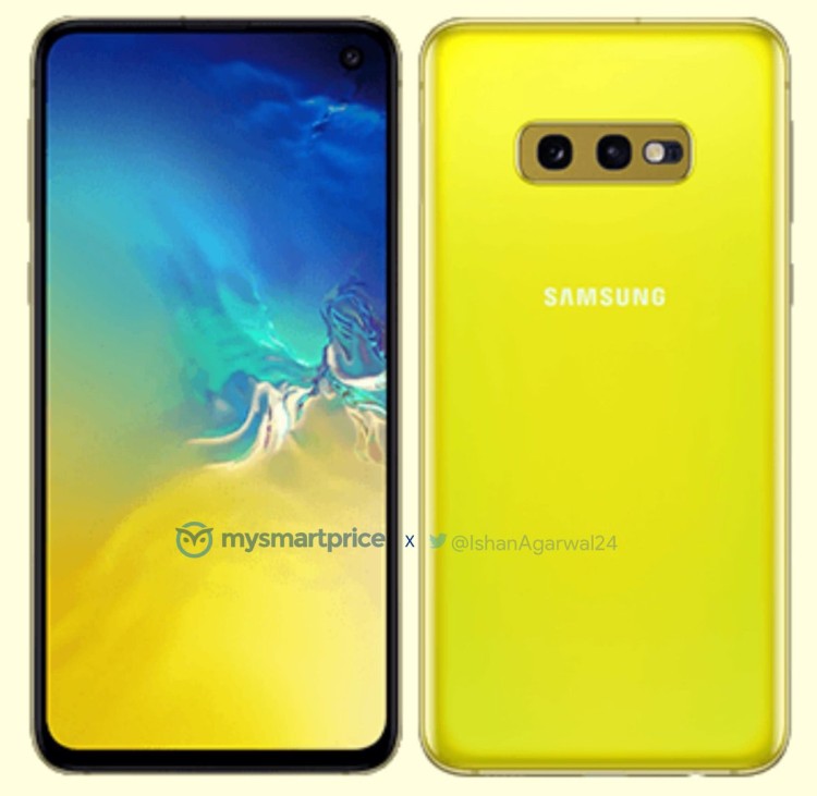 Samsung Galaxy S10e na kolejnych renderach. Jedna z wersji kolorystycznych jest zjawiskowa