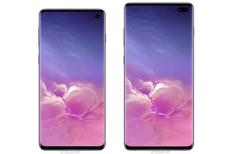 Galaxy S10 i Galaxy S10+ na renderach prasowych. Nowe smartfony Samsunga wystąpią w co najmniej trzech kolorach