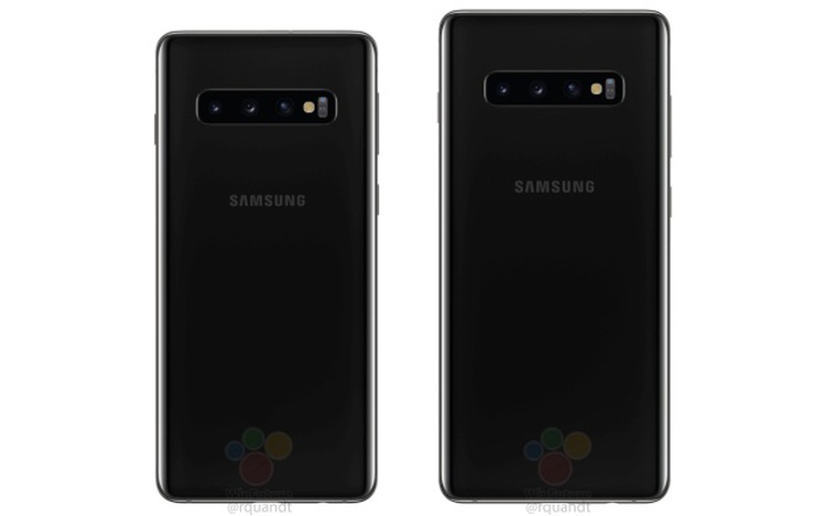 Galaxy S10 i Galaxy S10+ na renderach prasowych. Nowe smartfony Samsunga wystąpią w co najmniej trzech kolorach