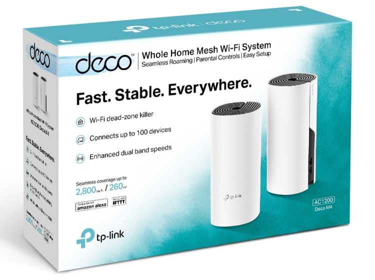 Jeśli masz duży dom i problemy z zasięgiem Wi-Fi, urządzenia TP-Link Deco M4 mogą Ci pomóc