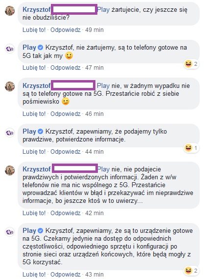 Play ma w ofercie smartfony 5G? Podobno wystarczy dostęp do odpowiednich częstotliwości