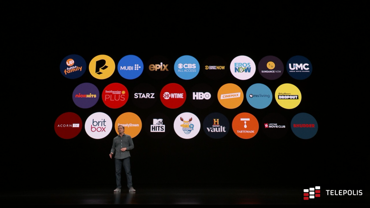 Apple prezentuje nowe usługi - karta płatnicza, gry, telewizja i streaming wideo