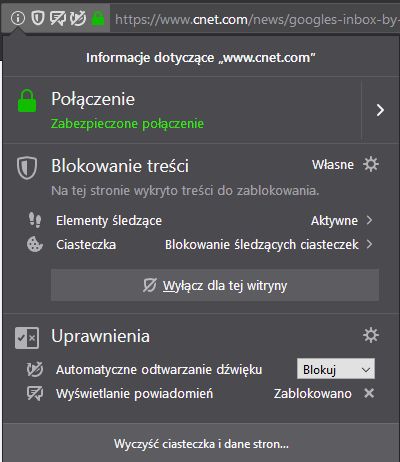 Firefox w wersji 66.0 blokuje autoodtwarzanie dźwięku i wideo na stronach internetowych