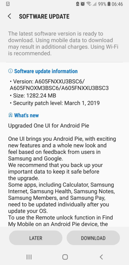 Samsung Galaxy A6+ z aktualizacją do Androida Pie. Na początek w Polsce