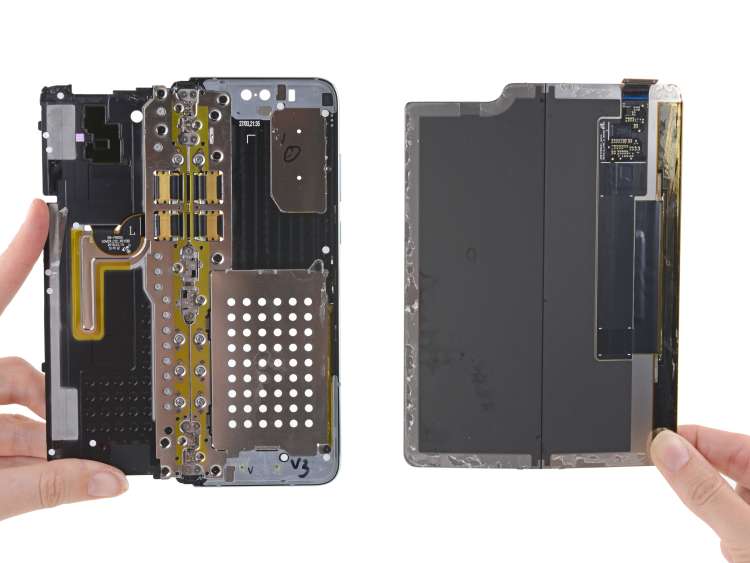 Galaxy Fold rozebrany na czynniki pierwsze. iFixit wskazuje przyczynę problemów składanego smartfonu Samsunga