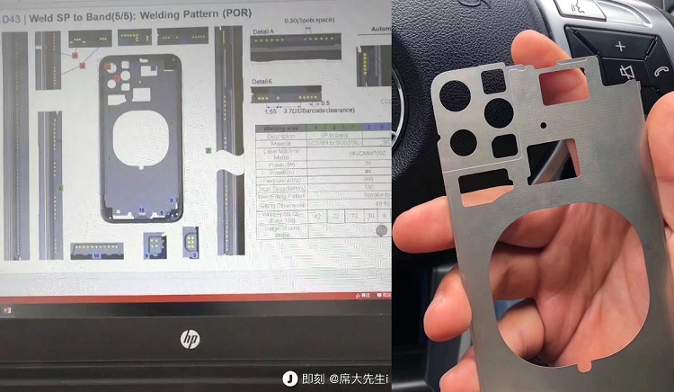 iPhone 2019 z kwadratowym modułem aparatu. Potwierdzają to schematy i element wykradziony z fabryki Foxconnu