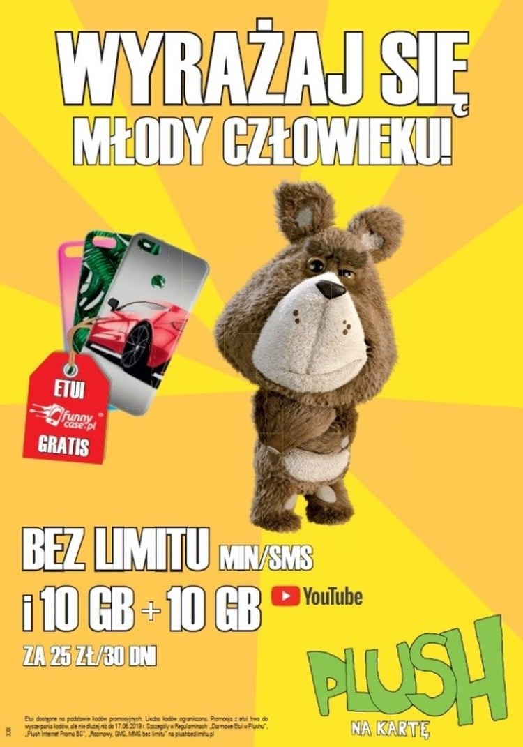 Wyrażaj się młody człowieku - Plush rozdaje personalizowane etui na telefon