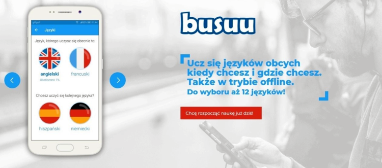Busuu w Plusie: języków obcych można się uczyć zawsze i wszędzie, także offline