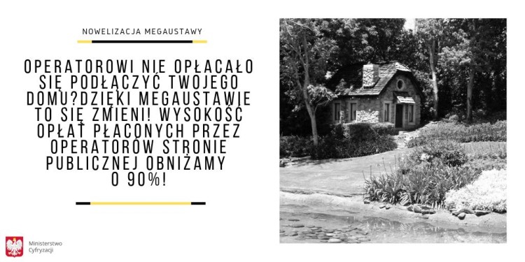 Nowelizacja megaustawy została przyjęta przez rząd - informuje Ministerstwo Cyfryzacji