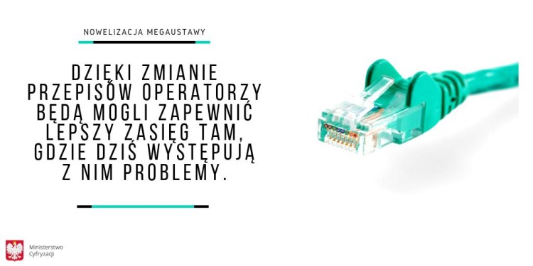Nowelizacja megaustawy została przyjęta przez rząd - informuje Ministerstwo Cyfryzacji