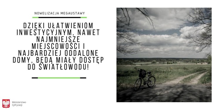 Nowelizacja megaustawy została przyjęta przez rząd - informuje Ministerstwo Cyfryzacji