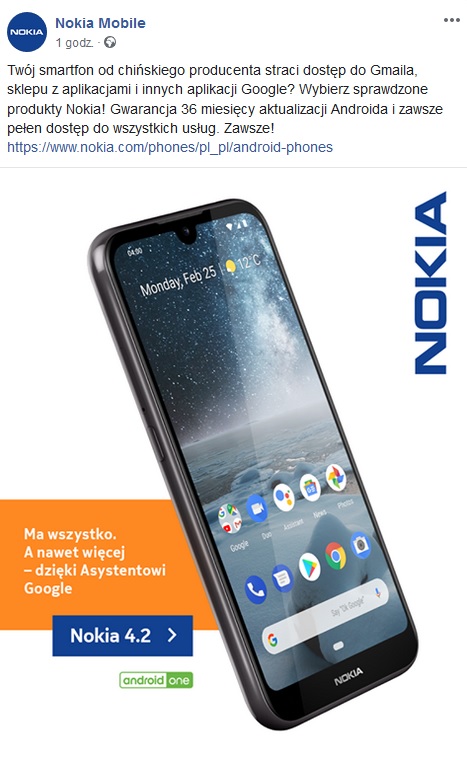 Pajacyki, czyli Nokia na stypie Huaweia