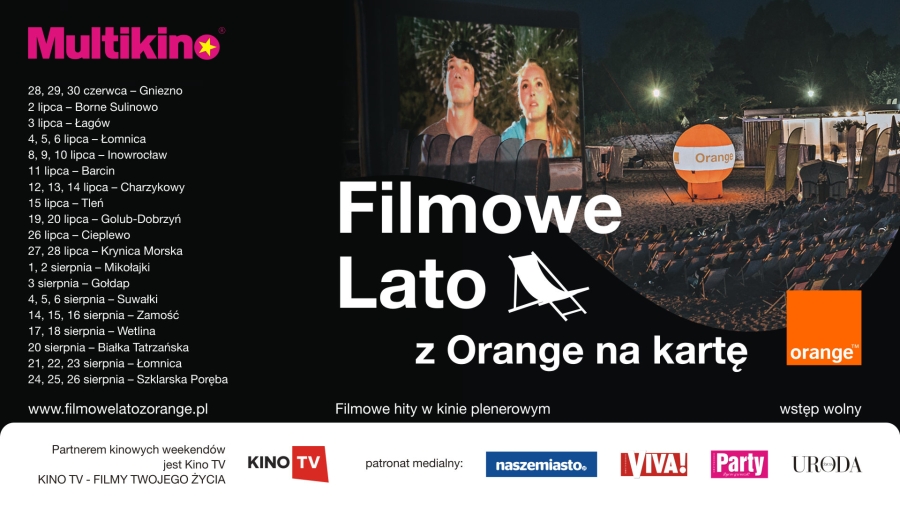 Filmowe lato z Orange na kartę i Multikinem