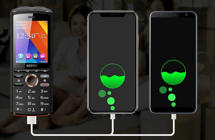 Pajacyki: Servo R25 - telefon, powerbank i słuchawki BT w jednym