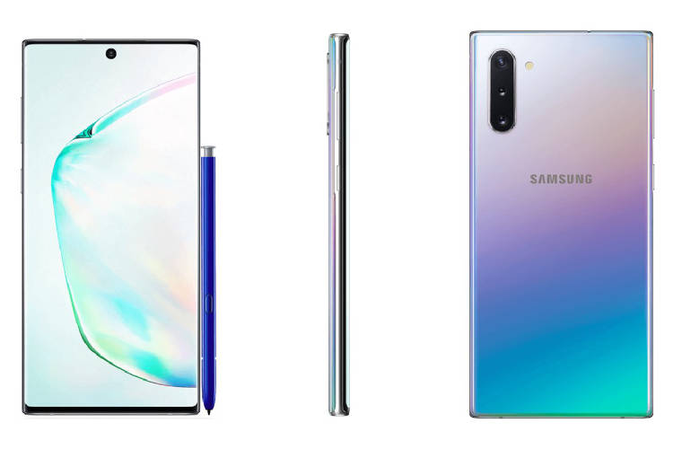Samsungi Galaxy Note 10 i Note 10+ na nowych wizualizacjach wyglądają przepięknie